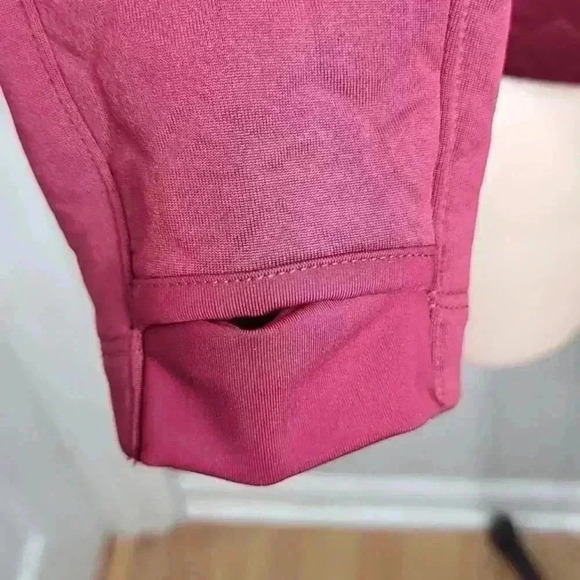 Asics URBAN RACER‎ JACKET Womens Size Small Cranberry - Picture 7 of 12